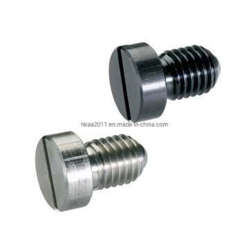 Customized Zinc Plated Steel Ball Spring Plunger with Slot Head